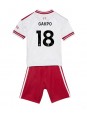 Otroški Nogometna dresi replika Liverpool Cody Gakpo #18 Gostujoči 2026-27 Kratek rokav (+ hlače)